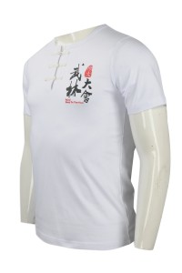 T745 Samples made of short-sleeved T-shirts Printed homemade T-shirts Design printed logo models Kung Fu shirts Martial arts T-shirts T-shirt wholesalers